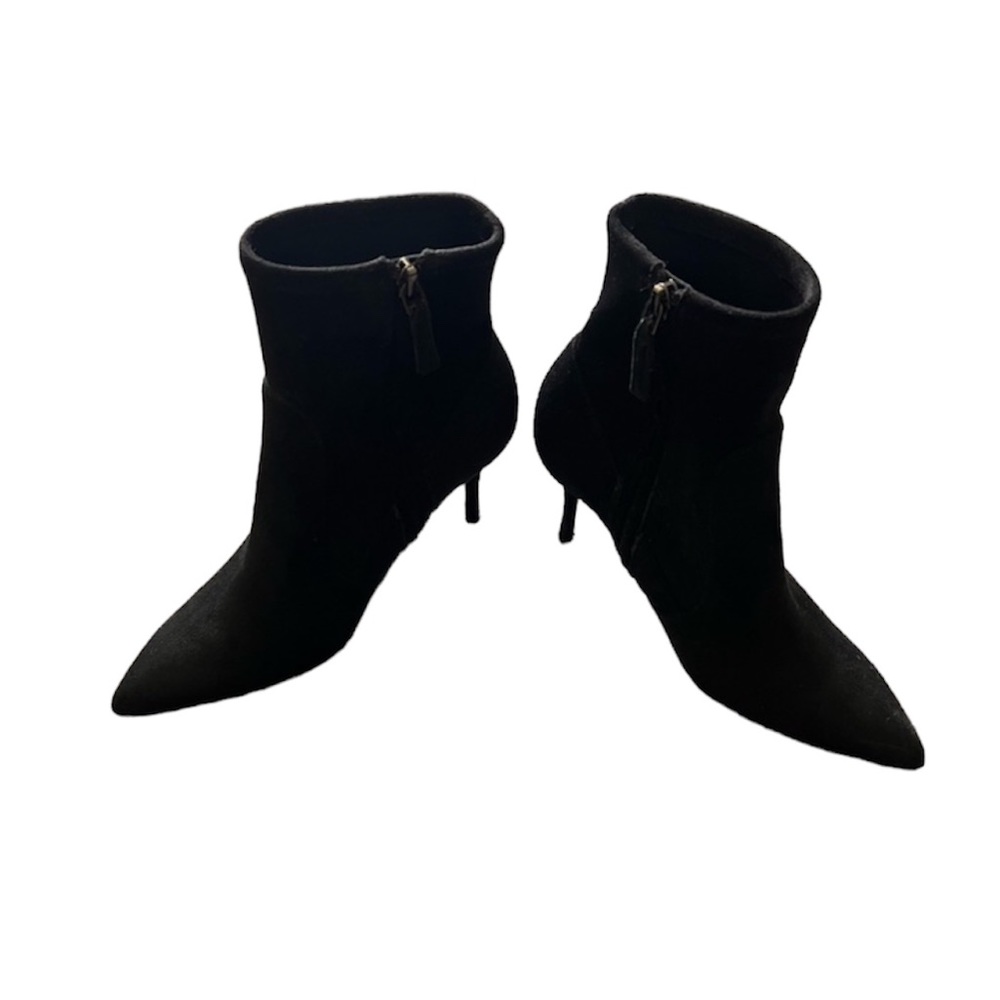 NINE WEST BLACK ANKLE BOOTS